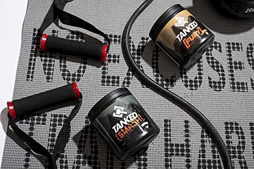 Tanked Smash, Pre Workout Powder - 250g - Improve Focus & Intensity Levels (Blue Raspberry)