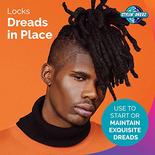 Stylin' Dredz Moulding Strong Maximum Hold Gel Wax with Tea Tree Oil Hair Care for Dreadlocks 250 ml