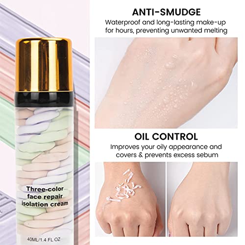 Hydrating Face Primer - Makeup Primer for Face, Pore Minimizer, Colour Corrector Skin Perfecting Primer, Oil-control Long Lasting Makeup Foundati