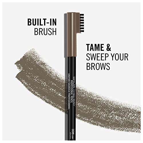 Rimmel London Brow This Way Pencil, 005 Ash Brown, 4g