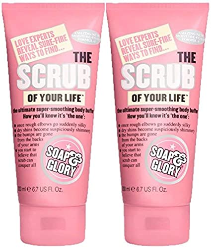 Soap And Glory The Scrub Of Your Life Body Buffer 200ml - Pack Of 2