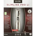 Andis - D-8, Slim-Line Pro Li Cord/Cordless Rechargeable T-Blade Trimmer - for Men/Women/Kids with Carbon Steel Blade, Bump Free Tech, Zero Cuts,