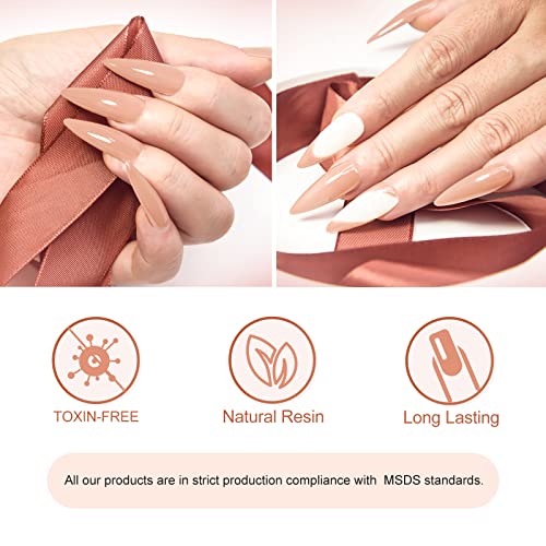 VENALISA 50ml Builder Base Gel Nail Gel Kit Nail Art Acrylic French Nails Smoke Nude Pink Natural Color Builder Nail Extend Gel…