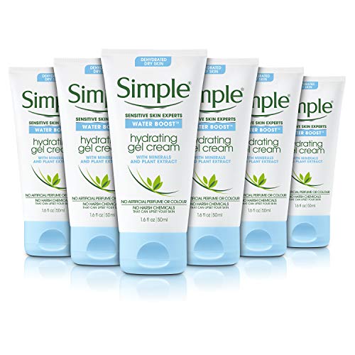 Simple Hydrating Gel Cream Face Moisturiser, 50 ml, Pack of 6