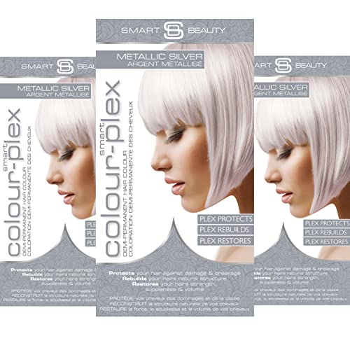 Smart Beauty Red Hair Dye Permanent with Plex Anti-Breakage Technology that Protects Rebuilds Restores Hair Structure, Permanent Hair Colour, Plu