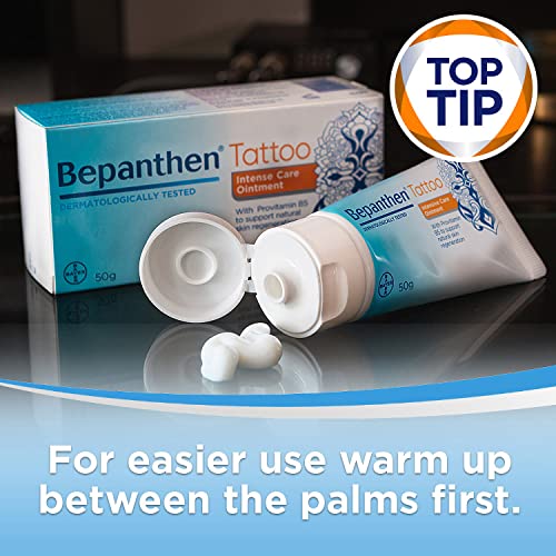 Bepanthen Tattoo Intense Care Ointment, Formulated with Provitamin B5, 50g