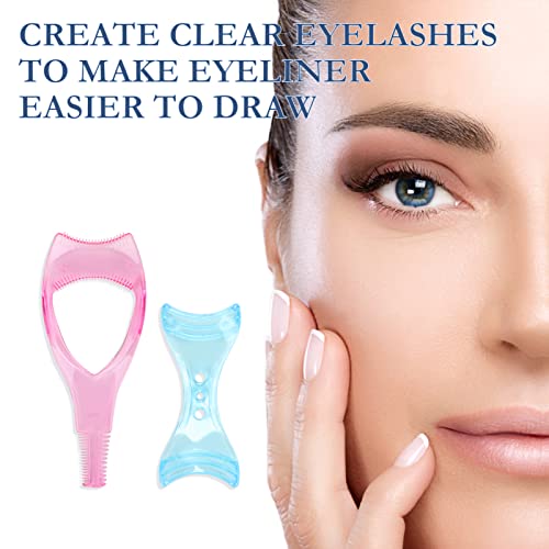 Makeup Eyelash Tool Mascara Applicator Eyelash Guard Guide Tool Eyeliner Baffle Eyelid Shield Silicone Mascara Stencil Cosmetic Under Eye Make up