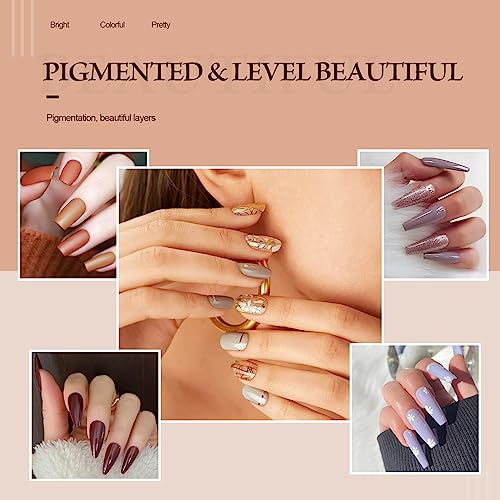 Shefave Pearl Nail Polish,Quick Dry Nail Polish - Natural Water Based Long Lasting Glossy Easy Peel off Fruity Aroma No Need Cure Nail Varnish -