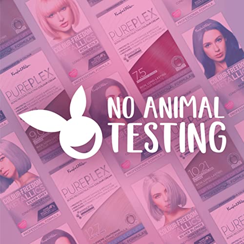 Knight & Wilson Colour-Freedom 150ml Mystic Purple Semi-Permanent Hair Colour - Ultra-Vibrant Vegan Friendly Colour Mask with Shine Booster Compl