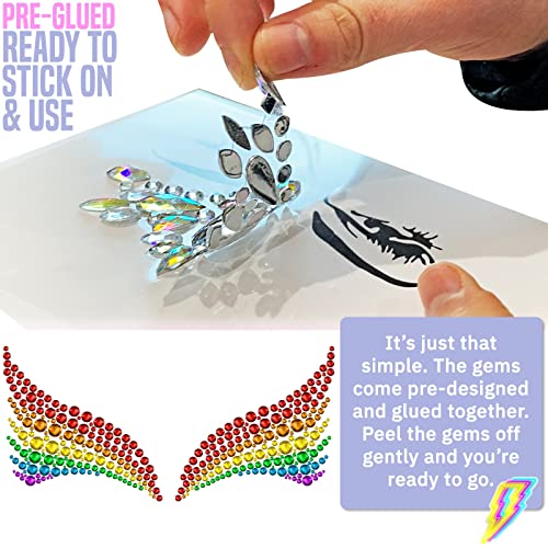 Festival Face Gems Body Jewels Costume Accessories (UK Company)