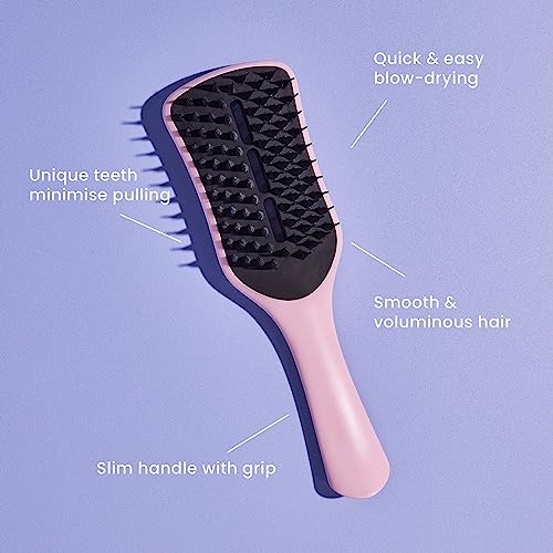Tangle Teezer The Easy Dry and Go Vented Hairbrush, Tickled Pink, Regular