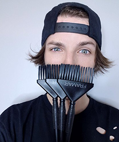 FRAMAR Hair Dye Brush Set – Hair Colour Brush For Hair Bleach Kit, Hair Tint Brush For Hair Lightener, Highlights Hair Dye Kit, Tinting Brush For