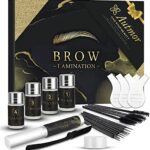 Eyebrow Lamination Kit, Brow lamination kit, Professional Upgraded Formula, Lasting and Waterproof Semi Permanent Brows, Vegan and Cruelty Free M