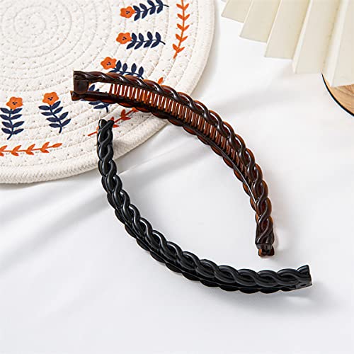 Banana Hair Clips Clincher Combs Bananas Combs Double Banana Clip Fishtail Banana Hair Clip Fish Shape Ponytail Banana Clip Vintage Hair Accessor