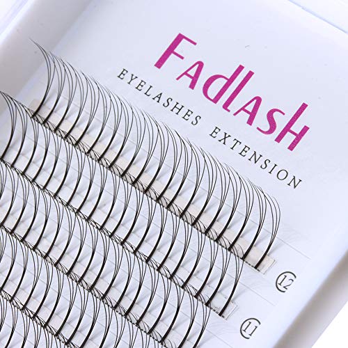 Russian Lashes 14D 0.07 Thickness D Curl 8-14mm Mix Tray Russian Lashes Premade Russian Volume Lashes Pre Made Fan Lashes Volume Lashes Pre Made