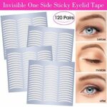 Natural Invisible Double Eyelid Tape, Self Self-adhesive One Side Sticky Eyelid Stickers - Instant Eye Lift Without Surgery - Perfect for Hooded,