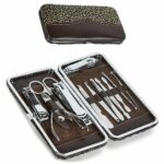 ZENO Nail Clippers Set - 13 Piece | Manicure Set | Toe Nail Care | Nail Clippers For Thick Nails | Professional Grooming Kit Tools Gift for Men W