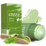 Green Tea Cleansing Mask Stick,Green Mask Stick,Green Tea Face Mask,Deep Cleansing Clay Mask,Reduce Blackheads,Poreless Deep Cleanse Green Tea Pu