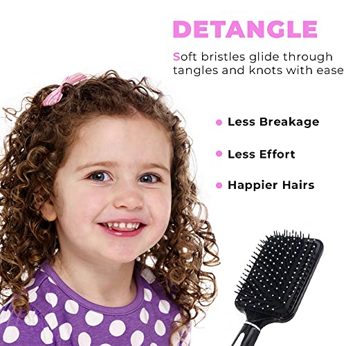 Hair Brush Hair Comb Anti Static Massage Comb Paddle Brush Vent Brush Hair Blow Dry Brush Tangles Hair Brush Women Hair Brush Hair Styling Brush