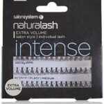salonsystem Medium Intense Individual Lash Flare, Black