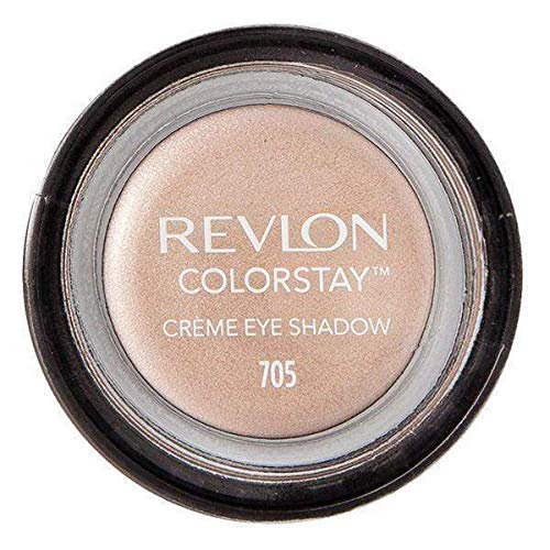 Revlon Colorstay Creme Eye Shadow, Longwear Blendable Matte or Shimmer Eye Makeup with Applicator Brush in Rose Beige, Praline (730)