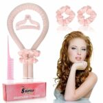SHOPTOP® Heatless Curling Rod Headbands - Heatless Hair Curling Set, Styling Tools for Long Medium Hair Best For Natural Wave Soft Hair Roller fo