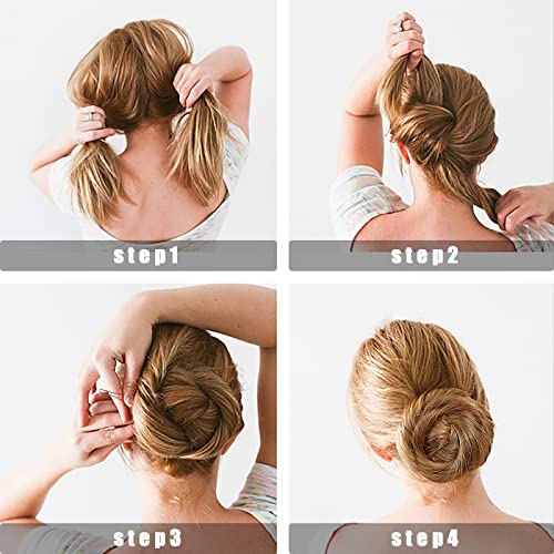 Mbsomnus 7cm Hair Pins for Buns, 50pcs Bobby Pins Brown Hair, U Shaped Hair Pins for Women Girls, Hair Grips for Thick Hair, Hair Styling Accesso