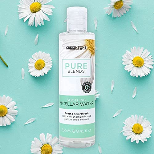 Creightons Pure Blends Soothing Micellar Water (250ml) - Soothe and refresh skin with chamomile and cotton seed extract. Dermatologically tested