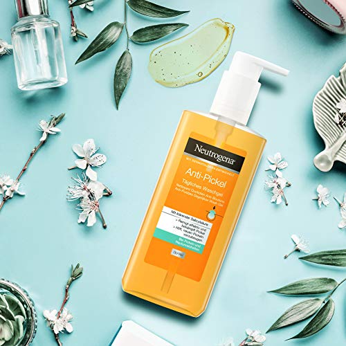 Neutrogena Anti-Spot Facial Cleansing Daily Wash Gel with Salicylic Acid for Blemished Skin Oil-Free 200 ml