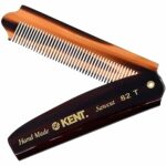 Kent Brushes Handmade Combs Large Folding Pocket Comb for Men