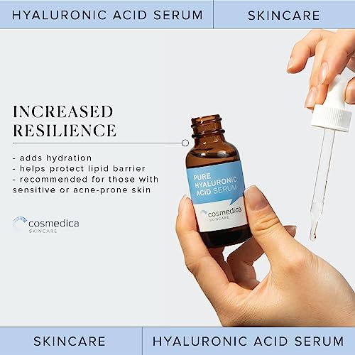Hyaluronic Acid Serum for Skin- Anti-Aging, Serum Intense Hydration + Moisture, Non-greasy, Paraben-free-Best Hyaluronic Acid for Your Face (Pro