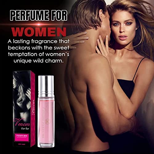 Pheromone Perfume For Women Men, Roll-On Perfume Oil For Women, Venoms Pheromone Perfume For Women To Attract Men, Roller Long Lasting Pheromones