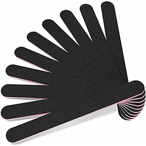 15pcs Nail Files 100/180 grit,Double-Sided Emery Board Professional Nail Styling Tools Nail Trimming Grinding Polishing Shining Fingernail Files