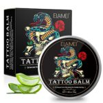 Tattoo Aftercare Butter Balm, Old & New Tattoo Moisturizer Healing Brightener for Color Enhance, Natural Organic Tattoo Cream (1.06 oz)