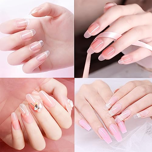 Slip Solution Kit, 30ML Extender Gel Nail Builder Kit, Poly Nail Gel Nail Extension Clear Liquid Solution Anti-stick Tools with Nail Art Brush St