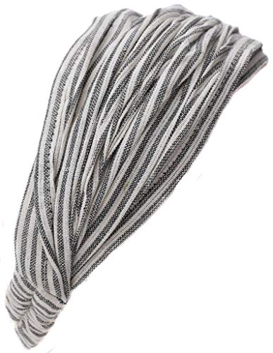 Gheri Cotton Elastic Hippie Bohemian Bandana Headband Patchwork Stonewashed