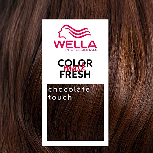 Wella Professionals Color Fresh Mask, Temporary Colour Refresh Treatment, Semi-Permanent Hair Dye, Hair Gloss Treatment for Brown Hair