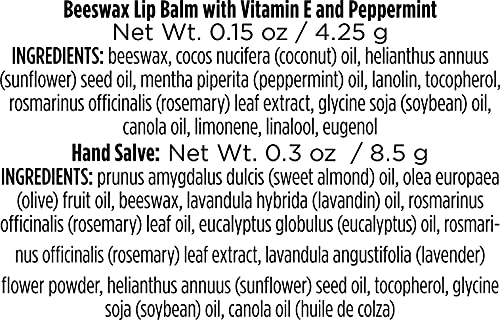 Burt's Bees A Bit of Burt's Bees Christmas Cracker, Original Beeswax Lip Balm and Hand Salve