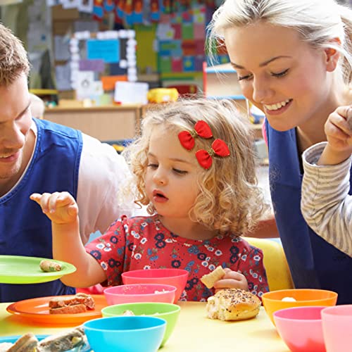 Bekecidi 23 PCS Girls School Hair Accessories Red Bow Hair Clips Elastic Hair Bands Bow Headband Ribbon Hair Barrettes Hair Accessories for Toddl