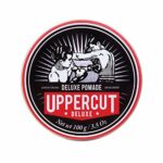 Uppercut Deluxe, Deluxe Pomade, Professional Water Based Pomade to Create Timeless and Classic Looks, Strong Hold and High Shine 100g