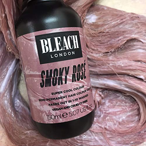 BLEACH LONDON I Saw Red Colour - Semi-Permanent Hair colour, Vivid Red, Temporary Hair Colour Cream, Vegan, Cruelty Free, Temporary Hair Colour C