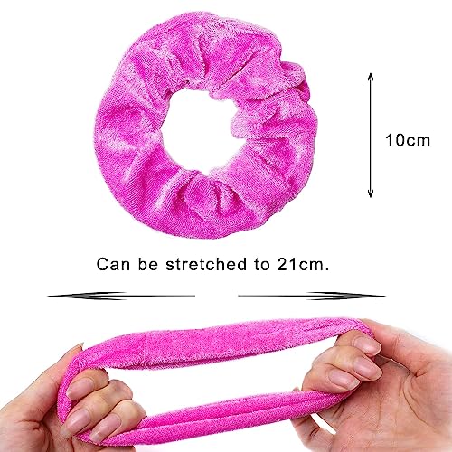 Hair Scrunchies Velvet Elastic Hair Bands Scrunchy Hair Ties Ropes Scrunchie for Women or Girls Hair Accessories