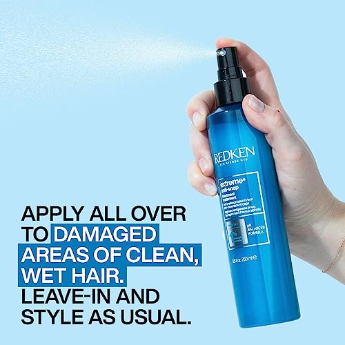 Redken Leave-In Treatment, Reduces Appearance of Split Ends, Extreme Anti Snap
