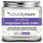 Magnesium Body Butter Cream for Better Sleep | Instant Relief for Restless Legs | Muscle Relaxant Lotion for Cramps & Pain | Sleep Aid for Pregna