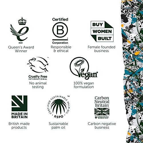 Eco Warrior Men’s Edit Shampoo Bar 100g, Natural, Eco Friendly, Vegan and Cruelty – Off White