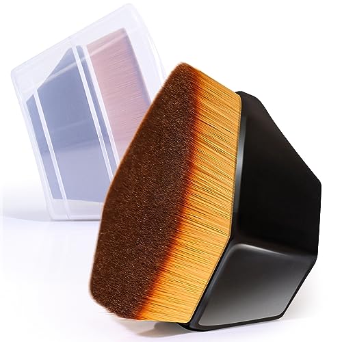 BEAKEY Diversity Makeup Brushes 12Pcs Makeup Kit, Premium Synthetic Kabuki Foundation Face Powder Concealers Eyeshadow Blush Brushes Makeup Brush