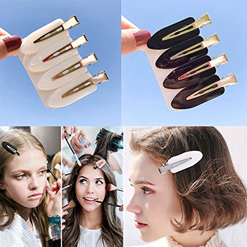 Hair Clip No Bend Clips Curl Pins Makeup Hair Clips Dent Free Hair Clips for Bangs Waves Professional Hair Styling Hairdressing Hairpins Hair Sal