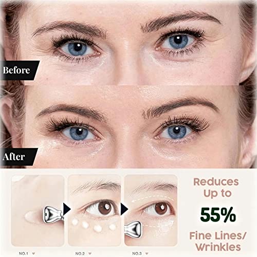 Somnr Anti Ageing Eye Cream for Lines and Wrinkles and Dark Circles, Powerful Under Eye Cream Moisturiser Revitalising Eye Roll On, 20g