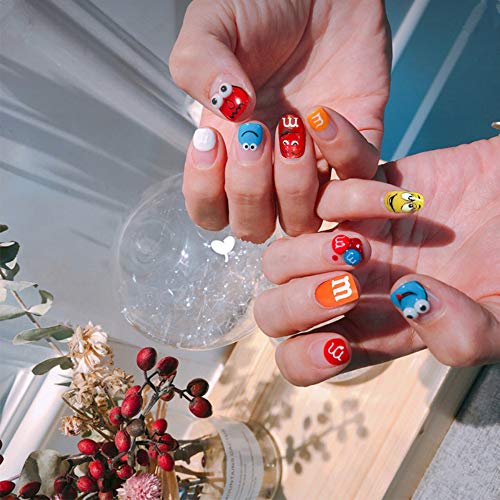 Kalolary 840+ Patterns Animals Nail Art Decals Stickers, 3D Self-adhesive Nail Stickers Nail Toes Decals Wraps for Women Girls Kids Birthday Part