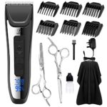 Hair Clippers for Men Professional Cordless Clippers Hair Trimmer Rechargeable for Family